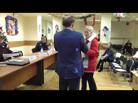 Встреча главы управы района Измайлово с населением 19.12.2018 г.