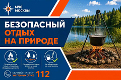 МЧС Москвы: безопасный отдых на природе
