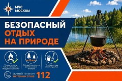 МЧС Москвы безопасный отдых на природе