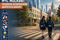 МЧС Москвы правила безопасной дороги в школу
